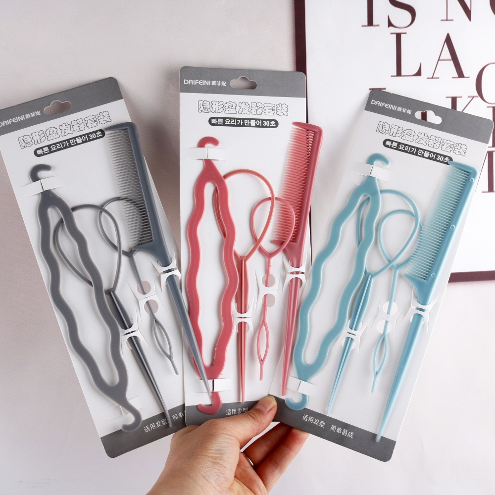 Bộ Dụng Cụ Tạo Kiểu Tóc Thời Trang Phong Cách Hàn Quốc Cho Nữ