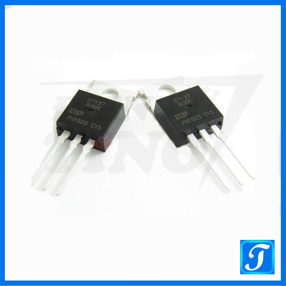Linh Kiện Chỉnh Áp TRIAC BT137 600E TO220 8A 600V