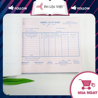 Phiếu Xuất Kho A5 - 16x20cm (2 liên / 3 liên)