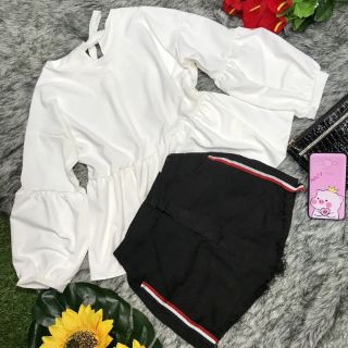 ÁO BABYDOLL CỘT NƠ SAU ( FORM DƯỚI 52 KG TRỞ LẠI ,)