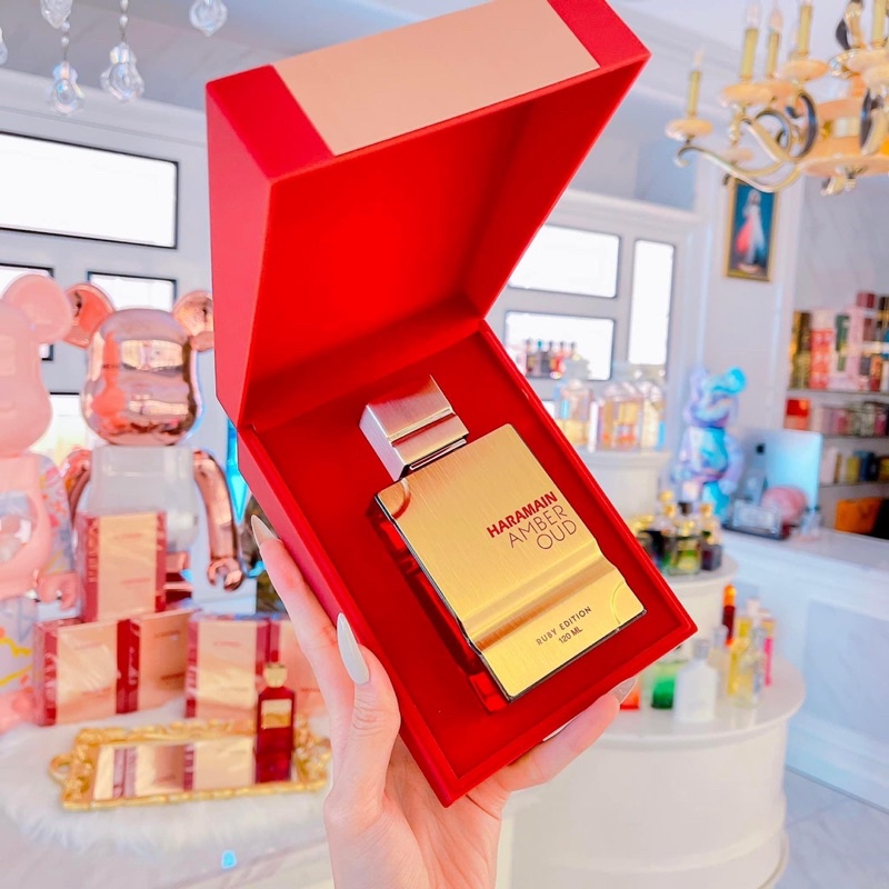 Nước hoa Al Haramain Amber Oud Ruby Edition full 120ml