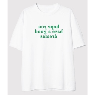 Áo thun cotton oversize unisex HOPE YOU