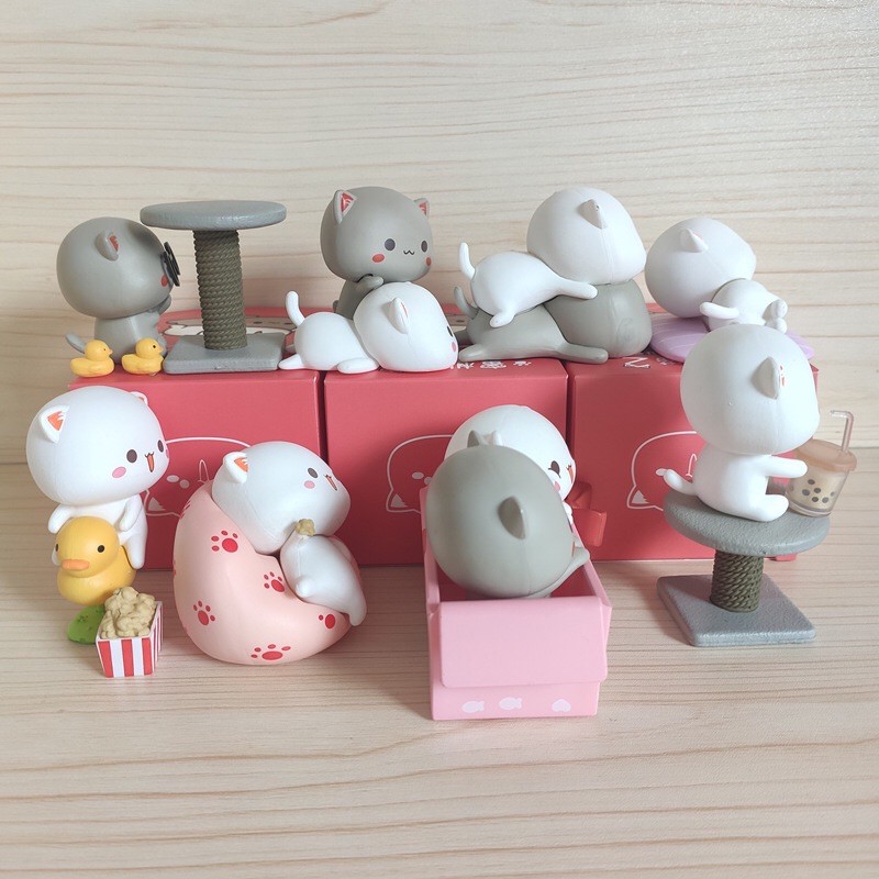 Bộ mô hình mèo dễ thương Mitao Cat