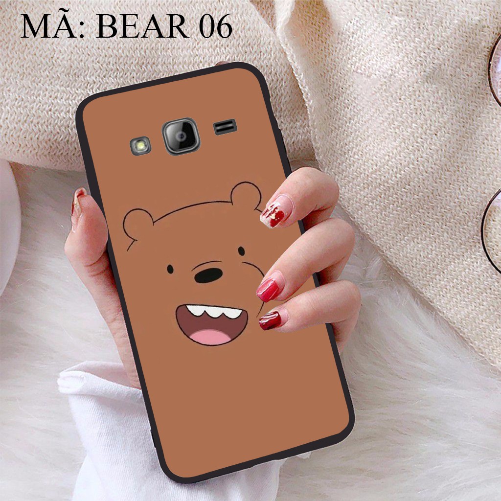 Ốp lưng Samsung J3 viền dẻo TPU BST Gia Đình Nhà Gấu | BigBuy360 - bigbuy360.vn