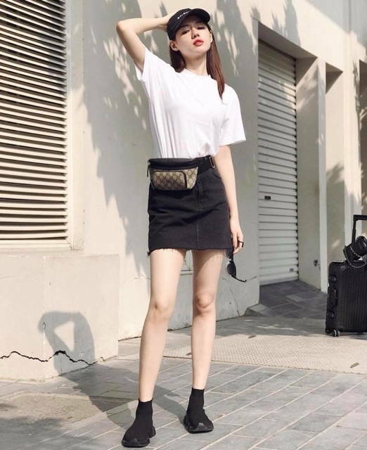 [Mã FATHANG5 giảm 10K đơn 50K] [XẢ KHO - GIÁ SỐC] Áo thun đen trắng trơn xuất Hàn siêu đẹp giá mềm (Hipshop HCM) | BigBuy360 - bigbuy360.vn