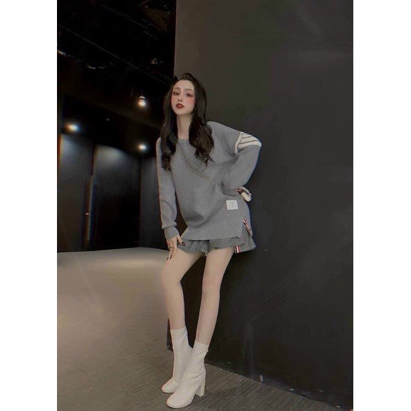 Bốt - Boots thời trang nữ da bóng cổ lửng