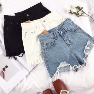 Quần đùi bò rách nữ Quảng Châu xuất khẩu