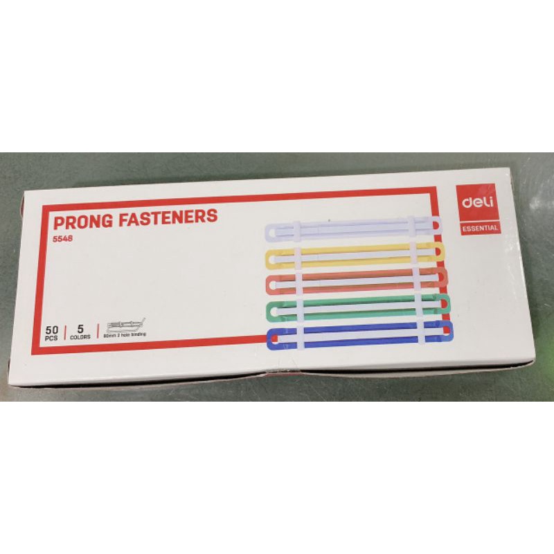 Thanh cài acco nhựa Deli 5548