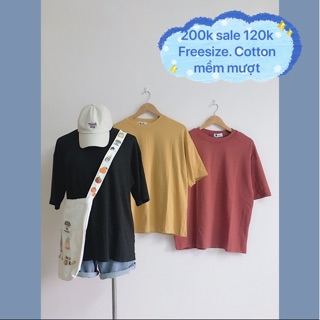 [ ẢNH THẬT ] Áo phông dạ basic freesize