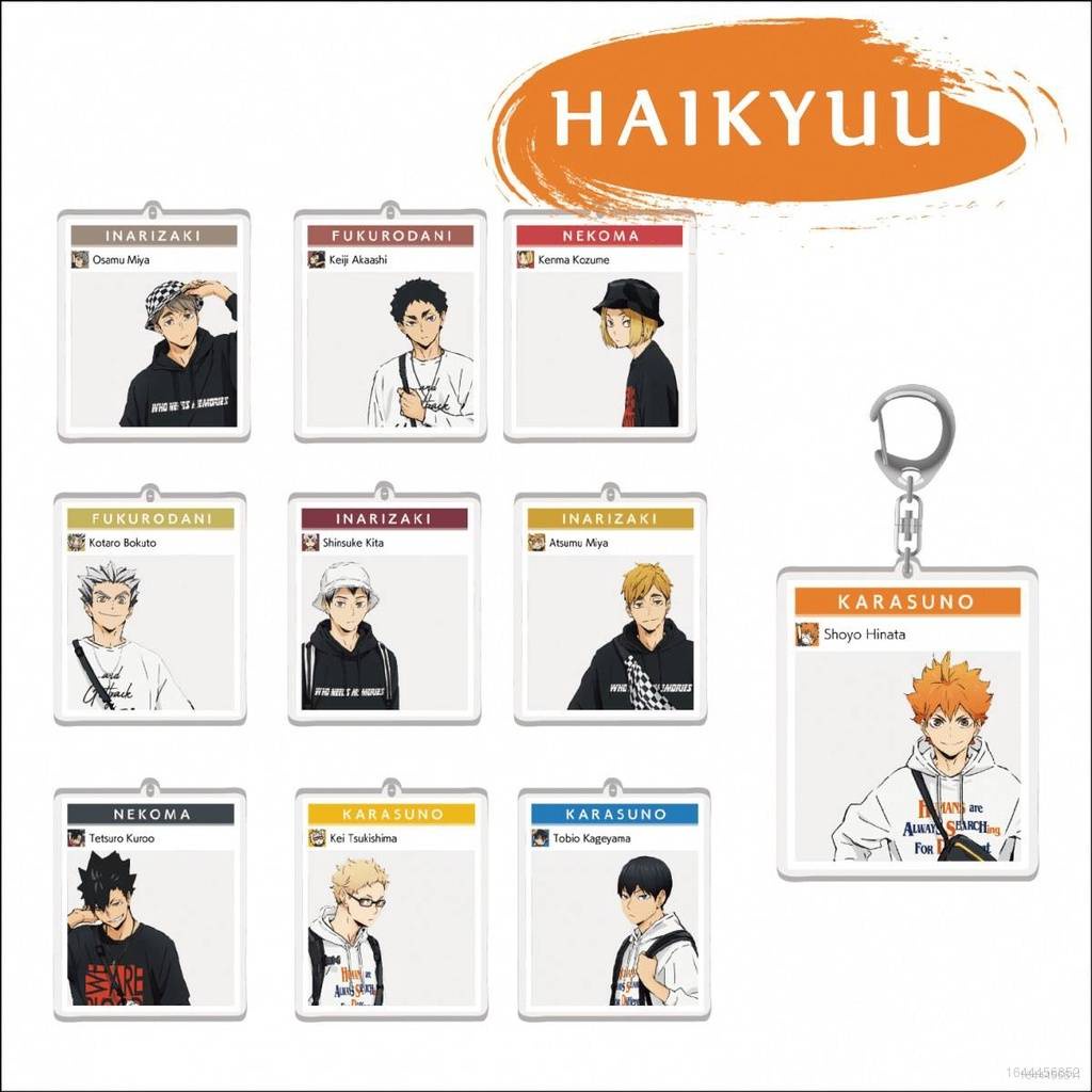 Móc Khóa Anime Haikyuu Keychian Làm Quà Tặng Cho Bé