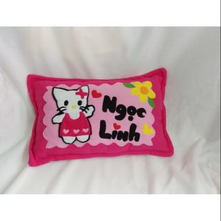 Gối nằm handmade hello kitty