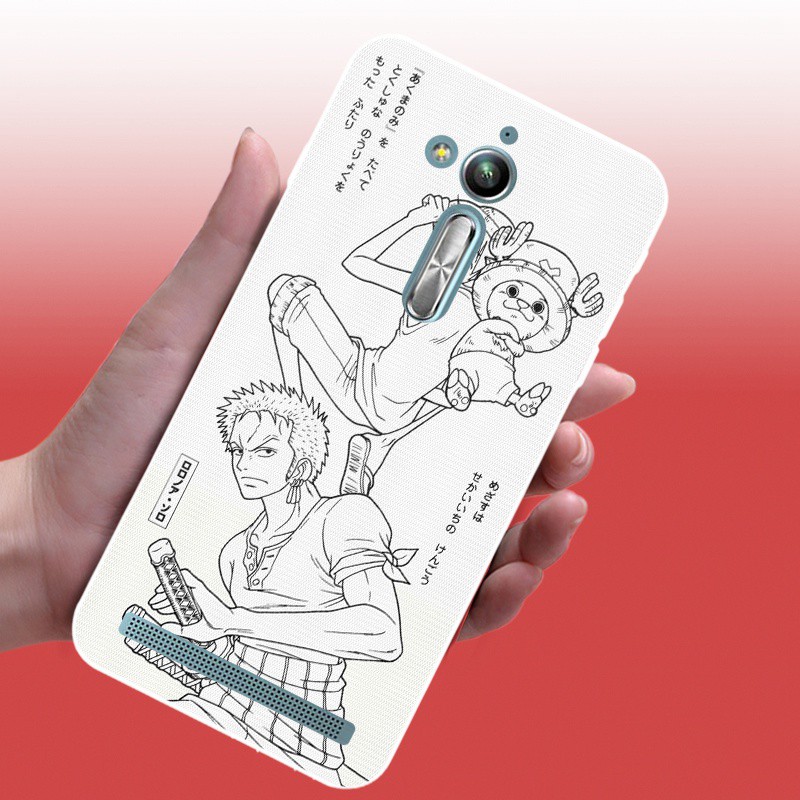 Ốp điện thoại Silicon dẻo hình hoạt hình One Piece cho Asus Zenfone 5 GO ZB500KL Live L1 L2 Lite ZB501KL 4 Max 2018