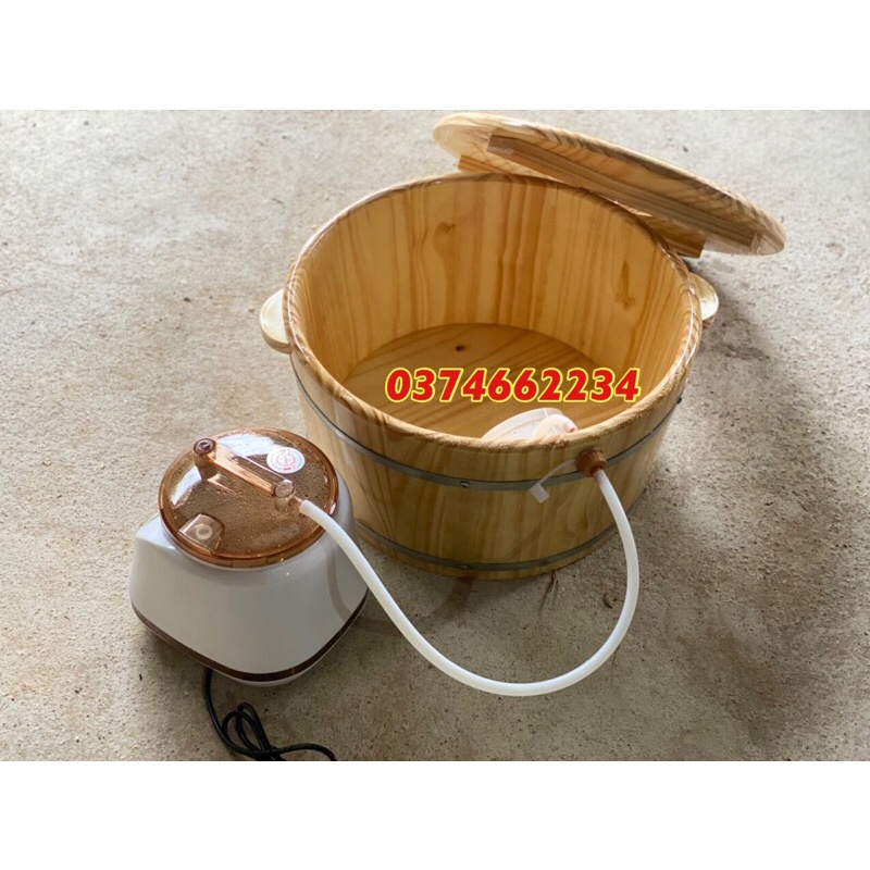 Chậu gỗ xông vùng kín⚡️BẢO HÀNH⚡️chậu gỗ xông phụ khoa