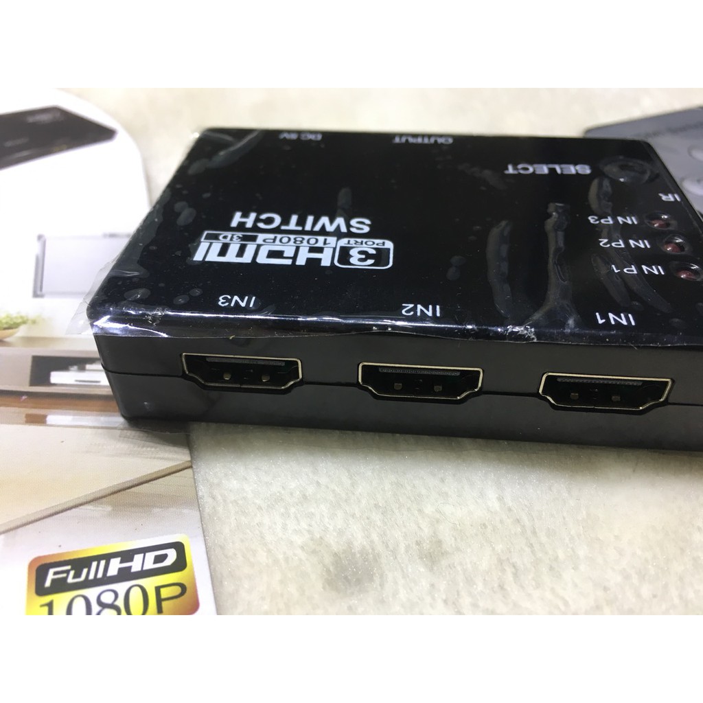 Bộ HDMI 3 in 1 out có điều khiển