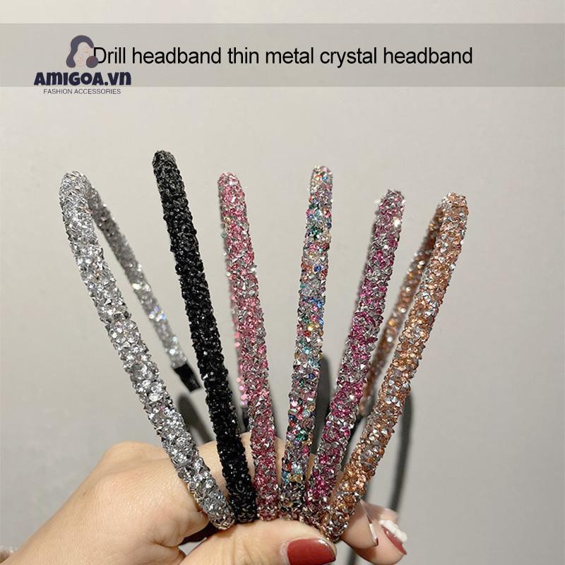 ✨✨Băng đô đính pha lê thiết kế xinh xắn thời trang Hàn Quốc