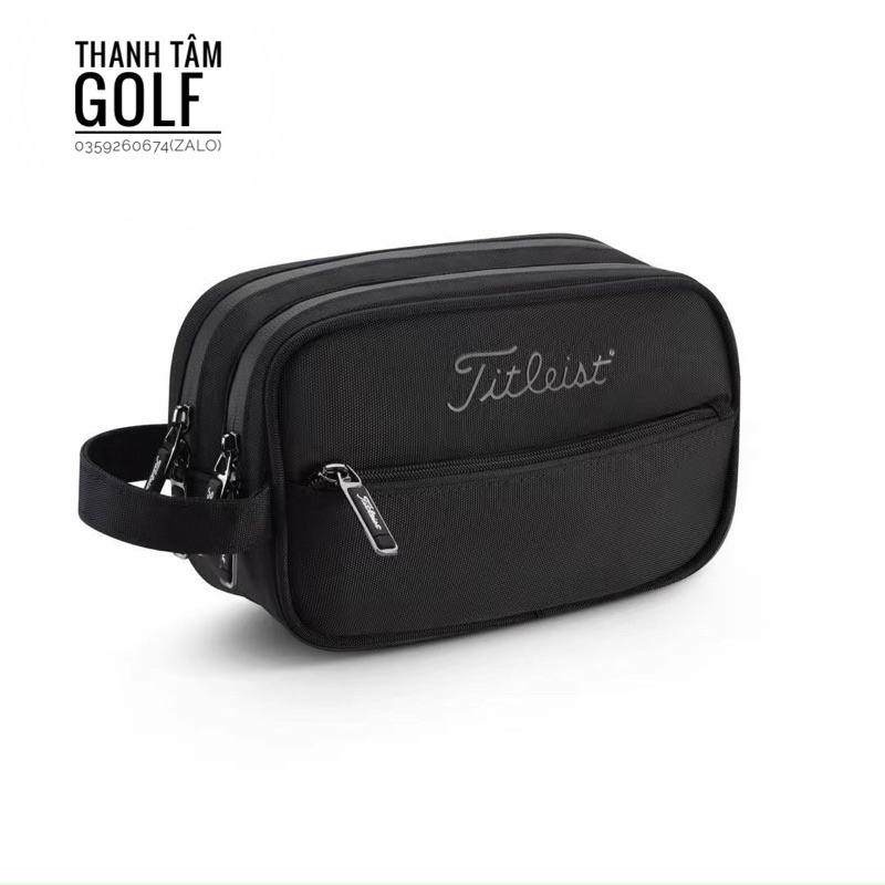 Túi cầm tay golf Titleist chất liệu vải dù bền đẹp