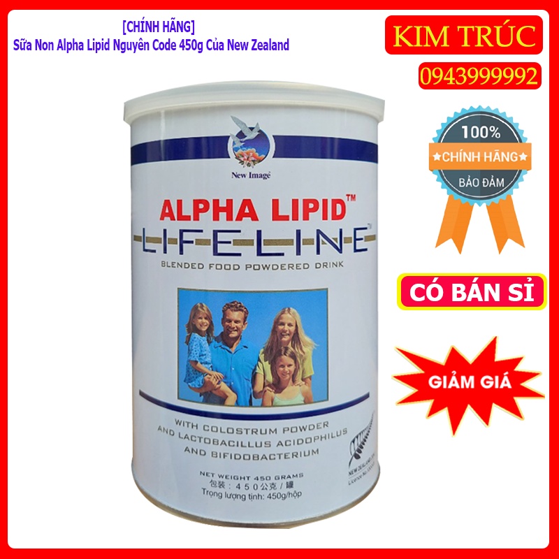 Sữa Non Alpha Lipid 450g Có Bán Sỉ Toàn Quốc