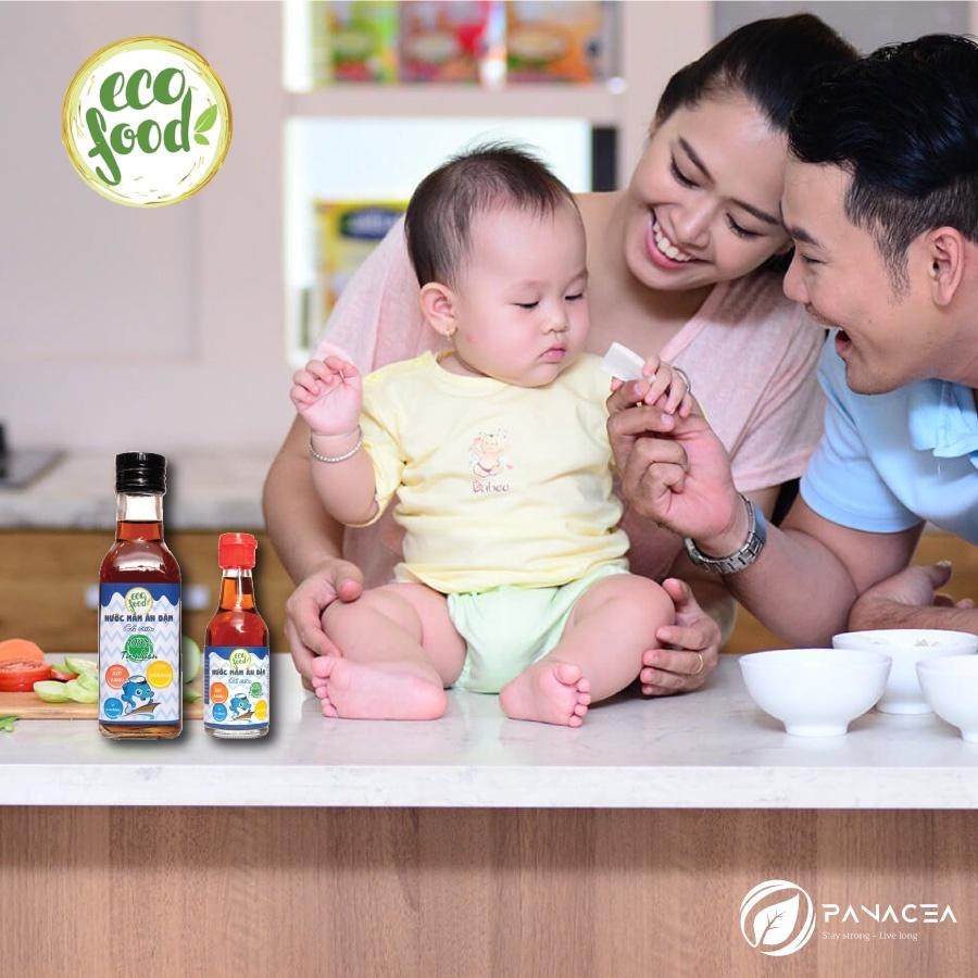 Nước mắm cho bé, nước mắm ăn dặm Ecofood nguyên chất bổ dưỡng giúp bé ăn ngon kích thích vị giác 150ML/60ML⚡️𝐌𝐈𝐄̂̃𝐍 𝐏𝐇𝐈́