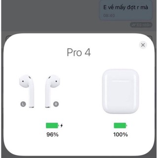 Tai Nghe Bluetooth 5.0 Không Dây Mini Pro4 Tws Tiện Dụng
