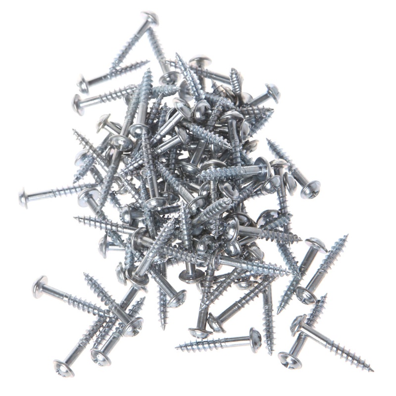 Set 100 Ốc Vít Lỗ Xiên M4-25 Độ Bền Cao Tự Cắt Bỏ Túi Tiện Dụng