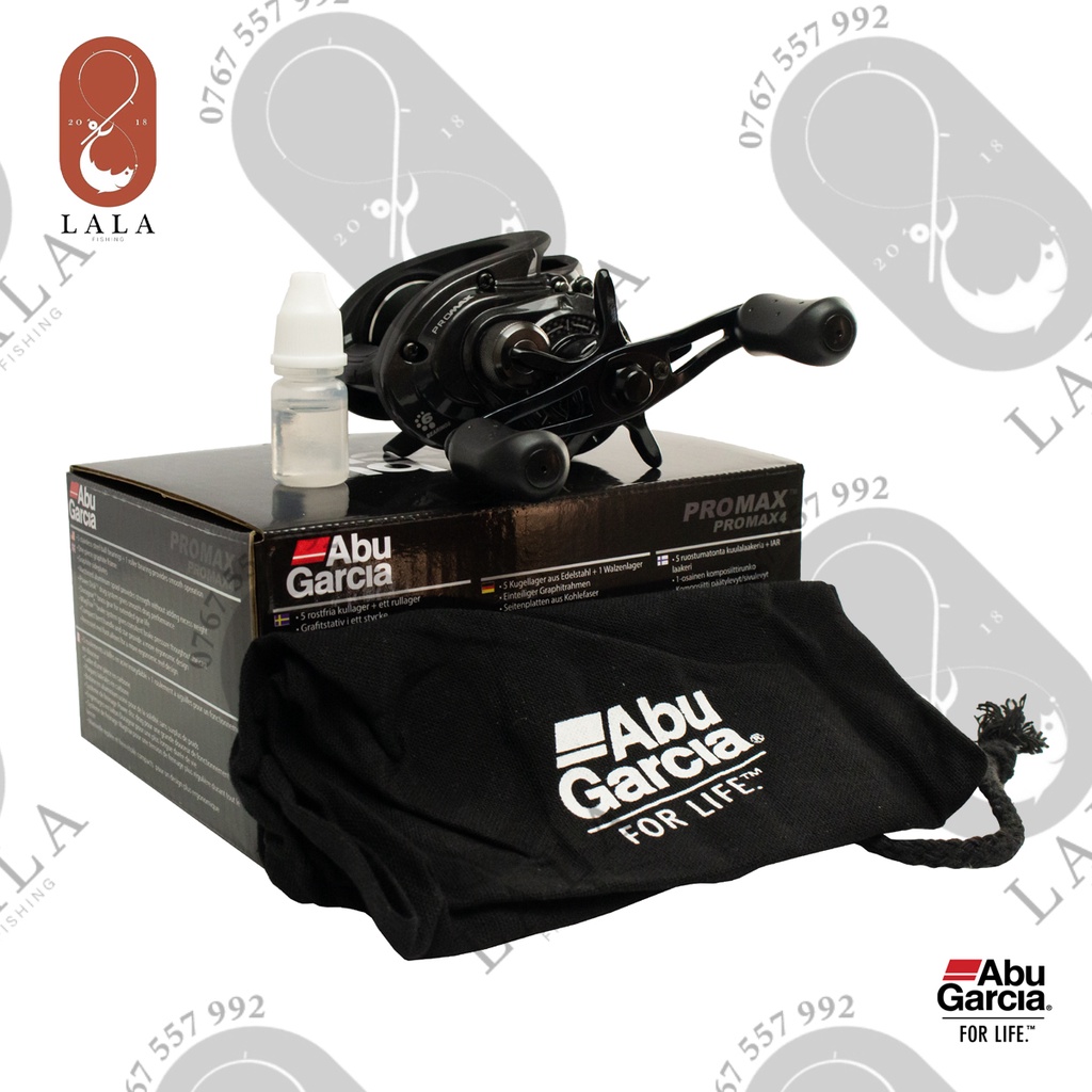 Máy câu ngang Abu Garcia PRO MAX 4 PMAX4 Tay trái và Phải