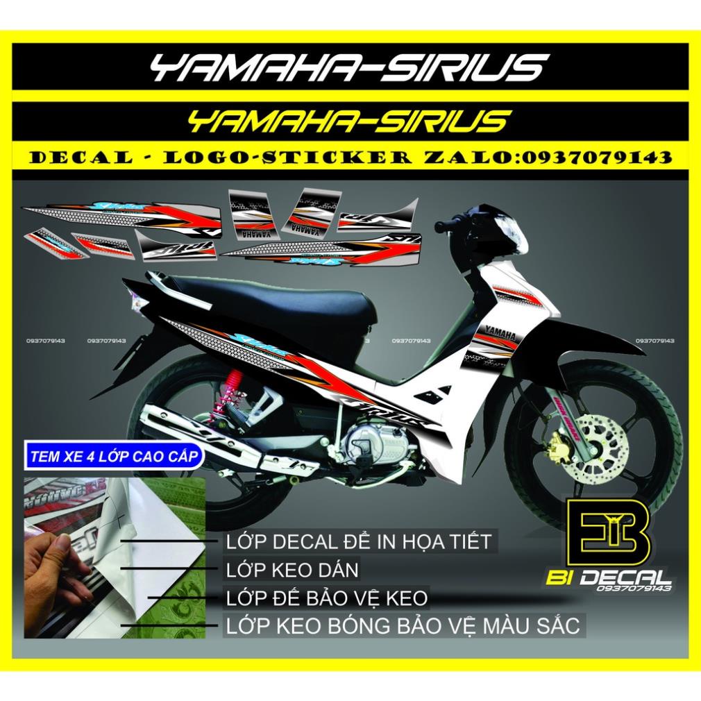 ( Quí khách vui lòng mang ra tiệm cho thợ dán ) Tem Sirius 013