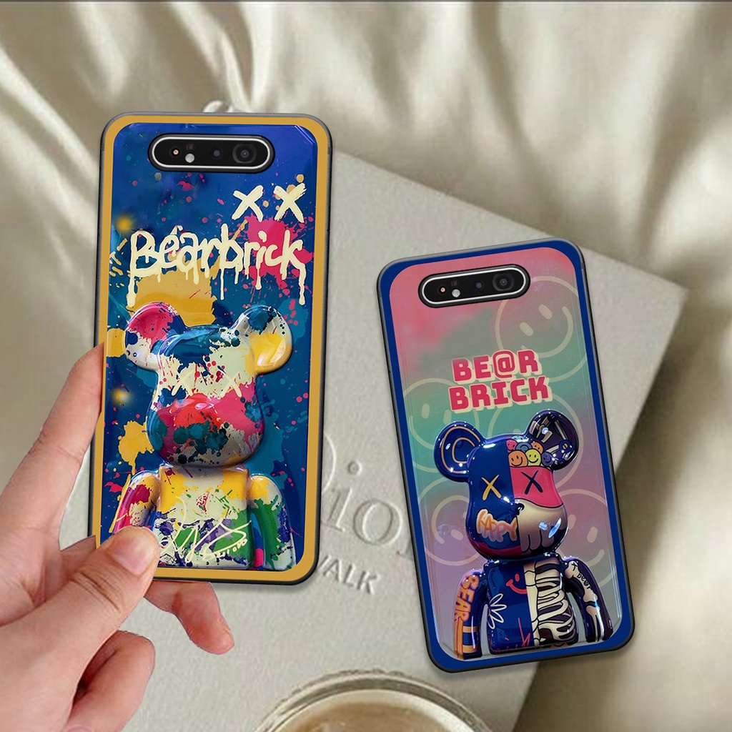 Ốp Samsung A80 / A90 bộ hình gấu bearick spider man cá tính phong cách siêu ngầu giá rẻ