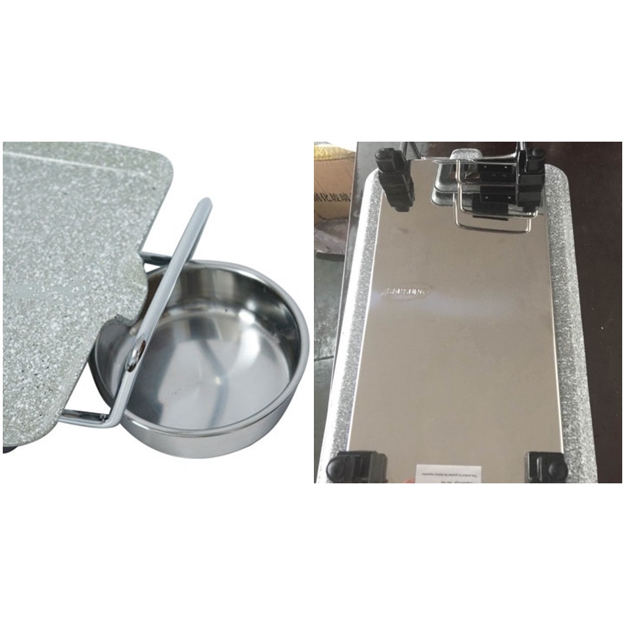 Bếp nướng điện SamSung DH-SS01 - Nhiều chế độ nướng - Có chức năng tự động ngắt mở khi đủ và thiếu nhiệt, chống dính
