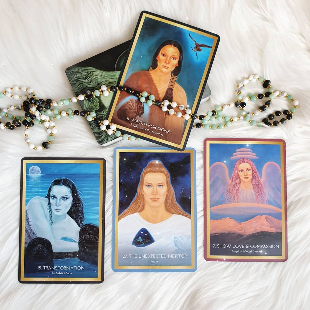 Bài Oracle Transcendent Journeys Tặng Đá Thanh Tẩy E89