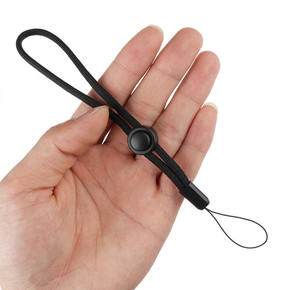 MUVAKO Bộ 5/10 Dây Buộc Bình Nước/Điện Thoại/Đèn Pin Kích Thước 14CM Màu Đen Có Thể Điều Chỉnh Chống Thất Lạc