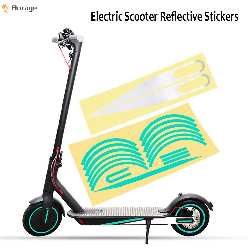 Đề can dán phản quang cảnh báo 6 màu chất lượng cao cho xe scooter điện