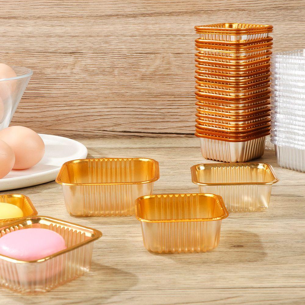 CHOOKEY Set 100 Khay Đựng Bánh Trung Thu DIY Bằng Chất Liệu Cấp Thực Phẩm