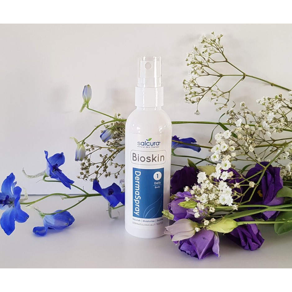 [ĐỘC QUYỀN] [CHÍNH HÃNG UK] XỊT DƯỠNG DA CHIẾT XUẤT THIÊN NHIÊN SALCURA BIOSKIN DERMASPRAY INTENSIVE TUÝP 250ML | BigBuy360 - bigbuy360.vn