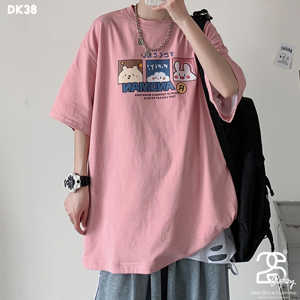 Áo Thun Unisex 2S Clothing - DK38 Form Rộng Tay Lỡ, Áo Phông Nam Nữ Freesize | BigBuy360 - bigbuy360.vn