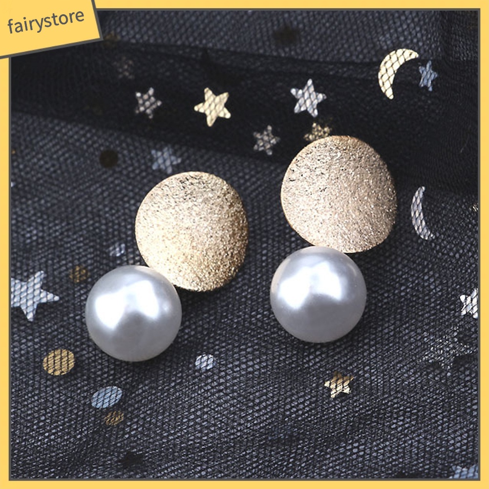 Hoa Tai Phối Hạt Ngọc Trai Thiết Kế Thanh Lịch Tao Nhã Cho Nữ