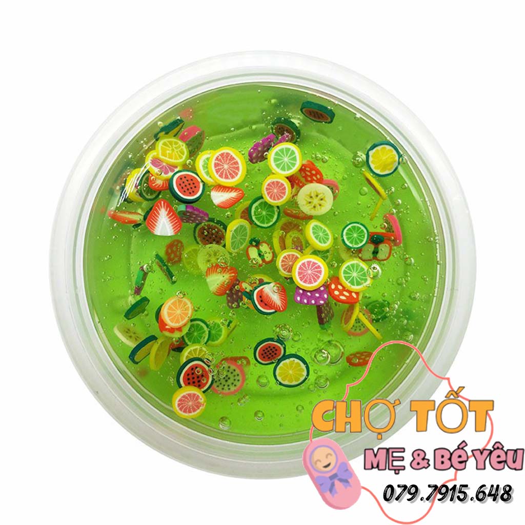 Đồ Chơi Slame Chất Nhờn Ma Quái ( xì lam bánh flan)