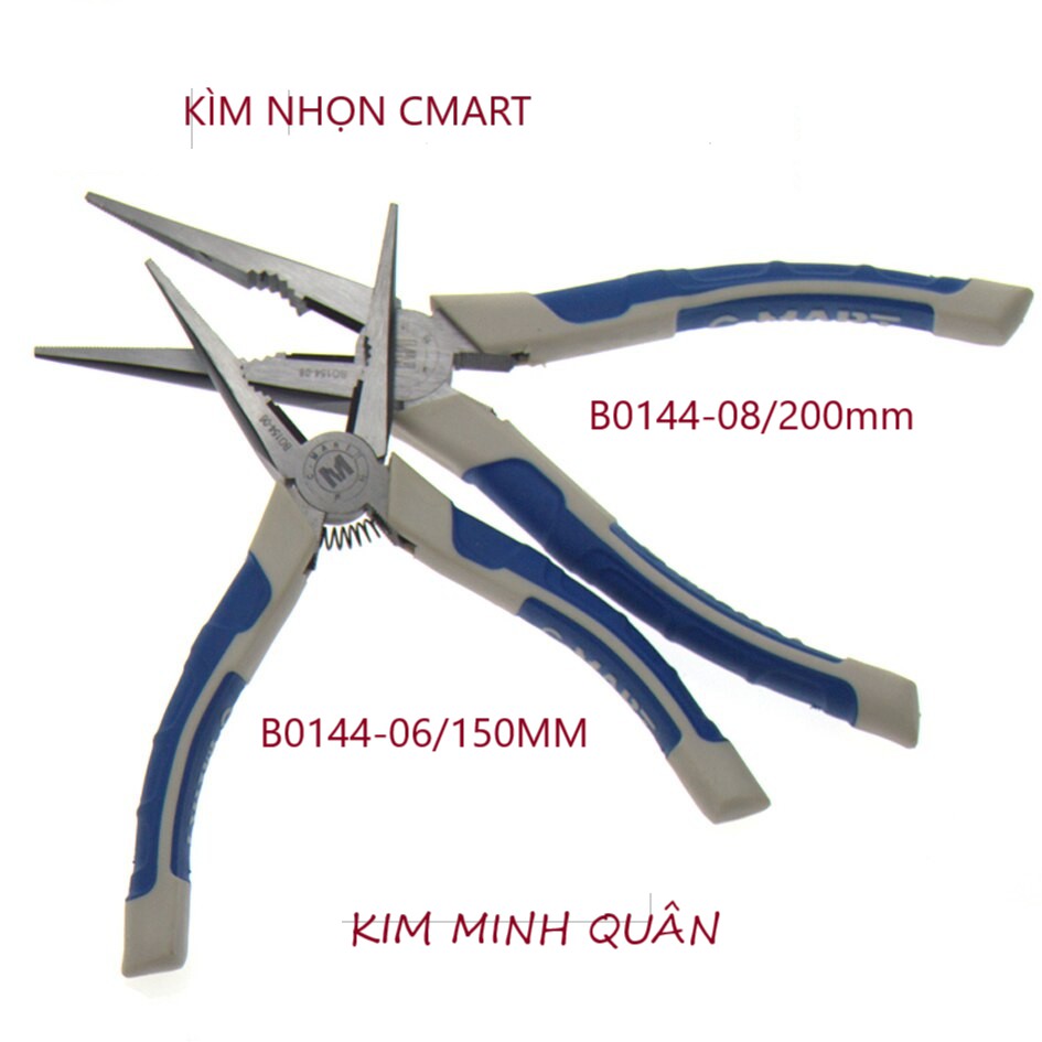 Kìm Nhọn Công Nghiệp 150mm, 200mm B0154 CMart