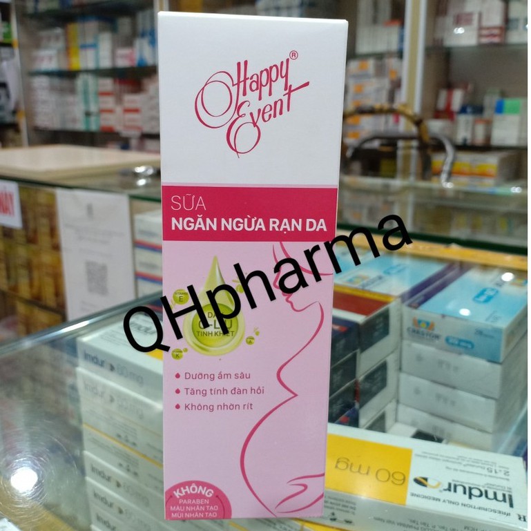 Sữa chống rạn da HAPPY EVENT 100ml mẫu mới nhất