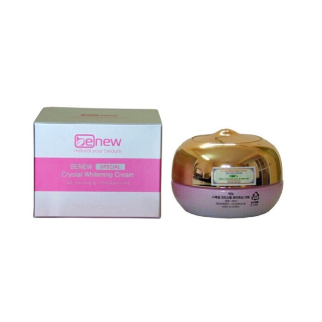 KEM DƯỠNG TRẮNG DA CAO CẤP BENEW SPECIAL CRYSTAL WHITENING CREAM