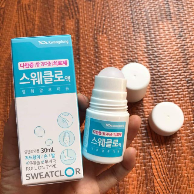 Lăn khử mùi hôi nách, hôi chân Kwangdong hàn quốc chai 30ml, Korea Boss