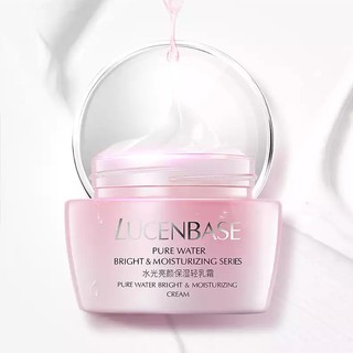 LUCENBASE - Kem dưỡng sáng da Pure Water Hyaluronic Acid Bright & Moisturizing Cream