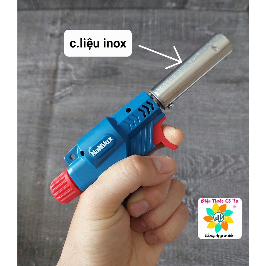 Đèn khò gas 1 ống đồng cho bình gas mini