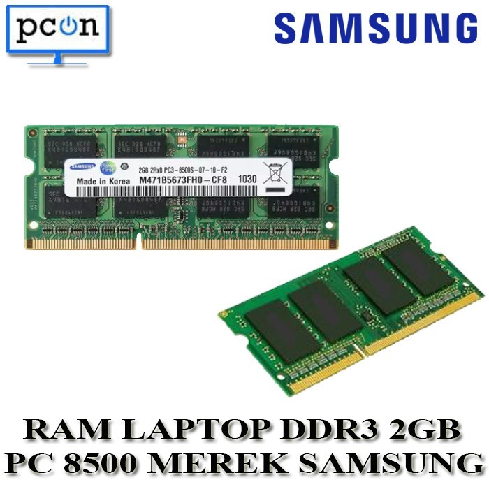 Ram Sodimm Ddr3 2gb Pc-8500 1066mhz