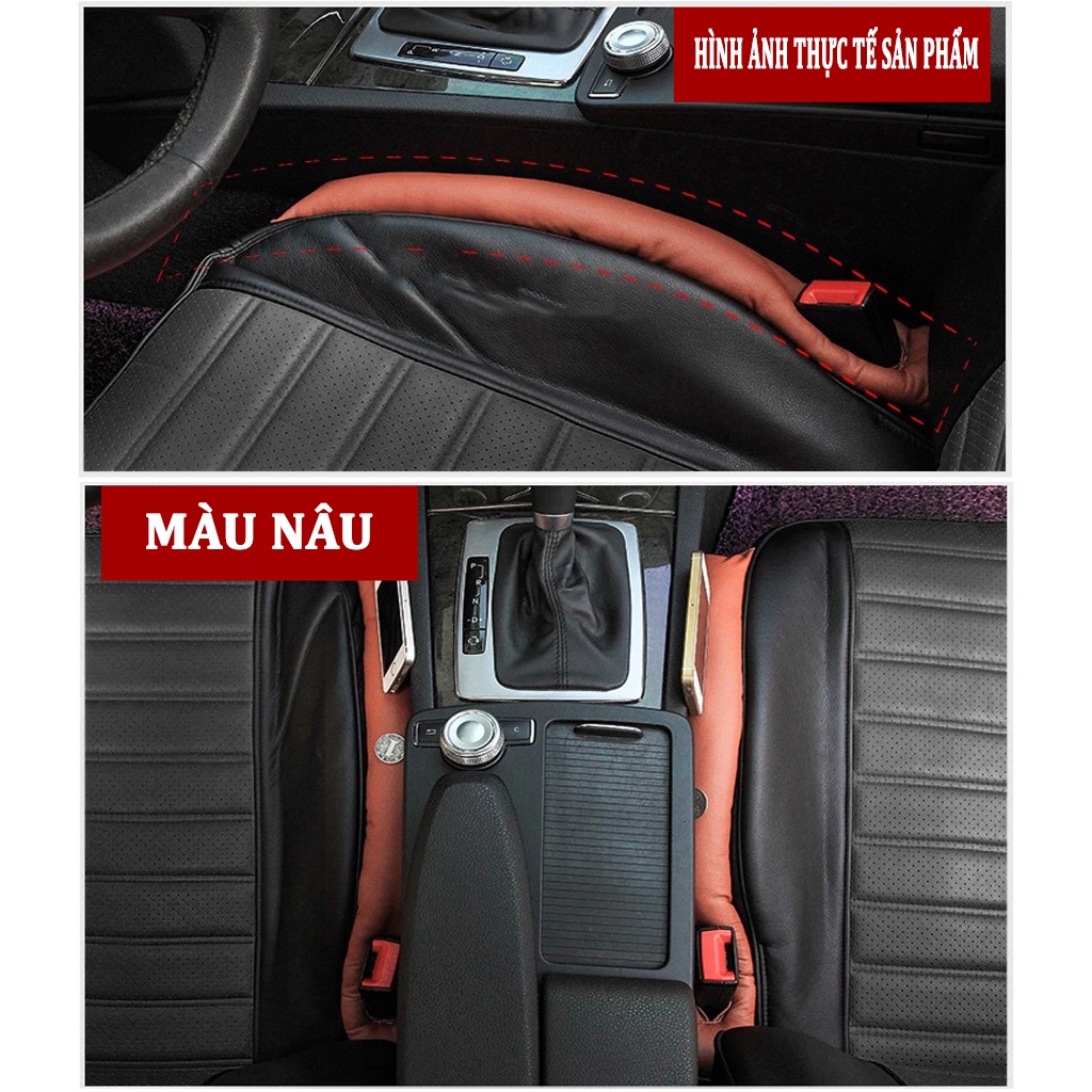 Đệm Lót Khe Ghế Ô Tô – Chống Rơi Đồ Trên Ô Tô Tiện Lợi CARZONE.TOP