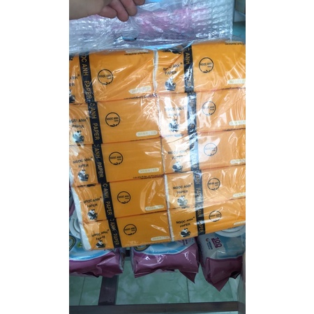 Giấy ăn Gấu Trúc Siêu Dai gói 300 tờ.combo 10gói