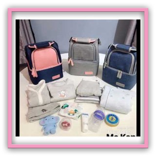 Balo giữ lạnh Vcoool cao cấp - chất liệu đẹp - tiện lợi với 2 tầng đều giữ nhiệt