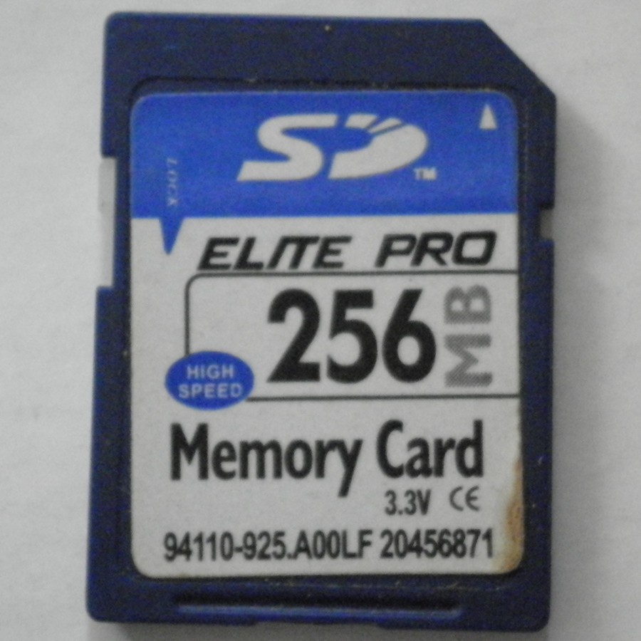 Elite Thẻ Nhớ Sd 256mb 3.3v