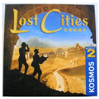 Trò chơi hấp dẫn Boardgame Lost Cities - Đi Tìm Thành Phố Mất Tích