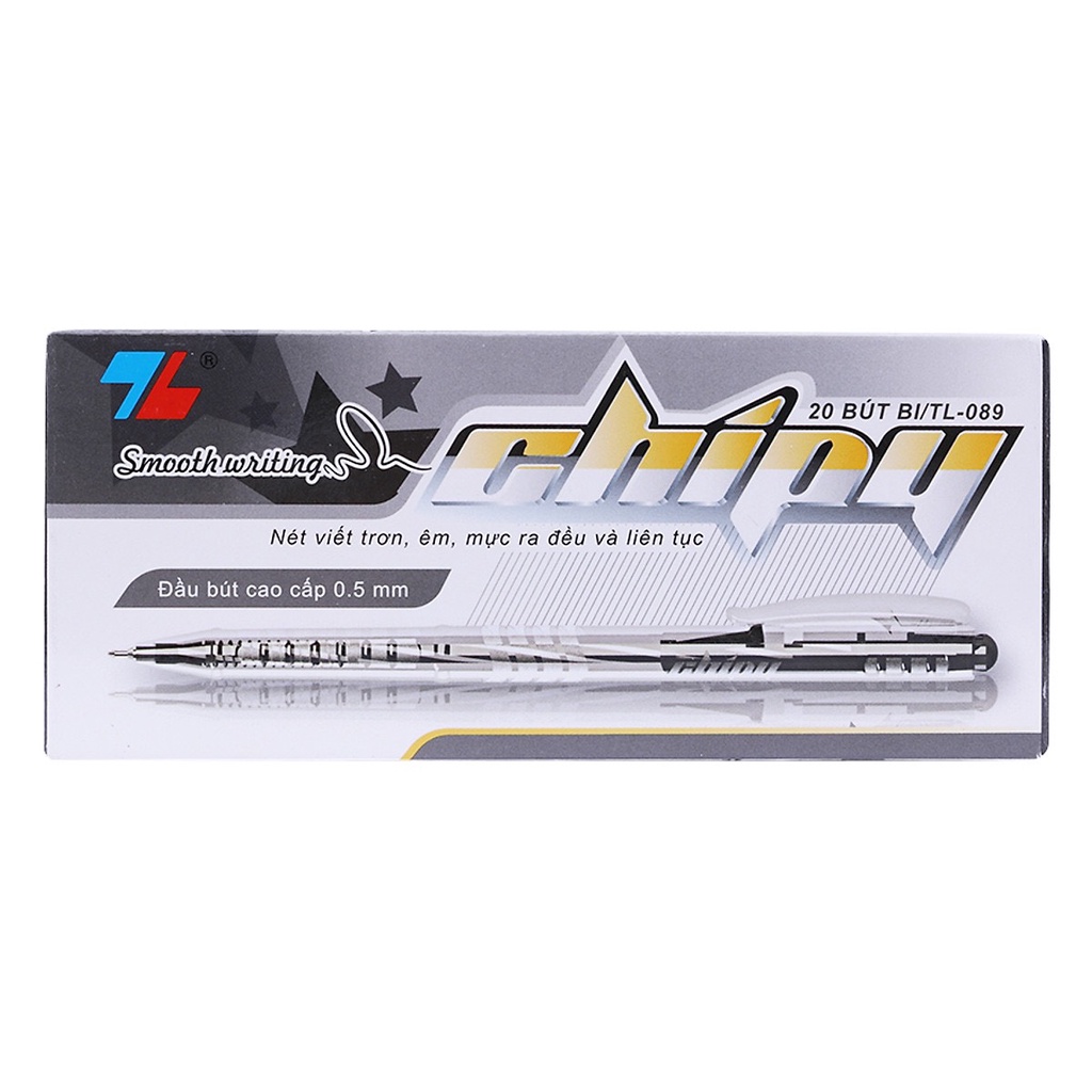 Hộp 20 Cây Viết Bi Thiên Long TL-089 Ngòi 0.5mm