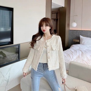 ÁO DẠ TWEED TIỂU THƯ SANG CHẢNH